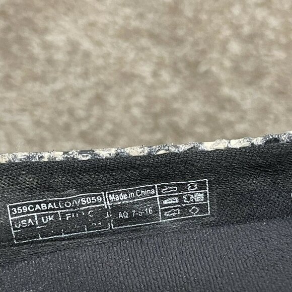 Vionic Flat Shoe Size 7 Caballo Snakeskin Print Gray - Picture 6 of 8